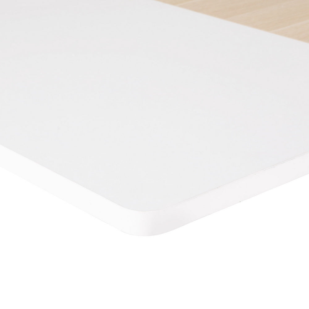 Artiss Standing Desk | Motorised Electric Dual Motor Splice | White Pine | 120CM