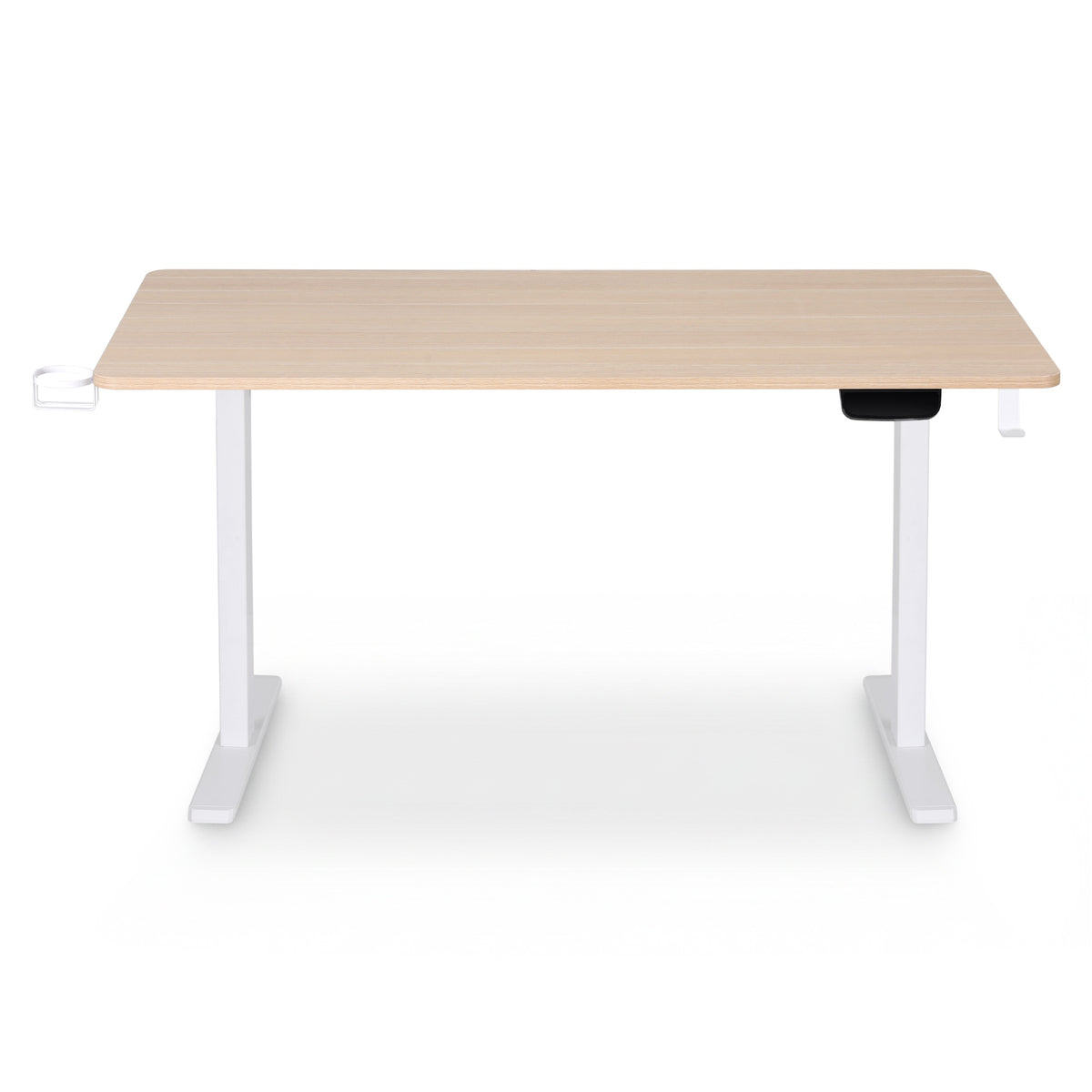 Sit-Stand Desk | Touch Control Electric | 140cm | Oak Finish