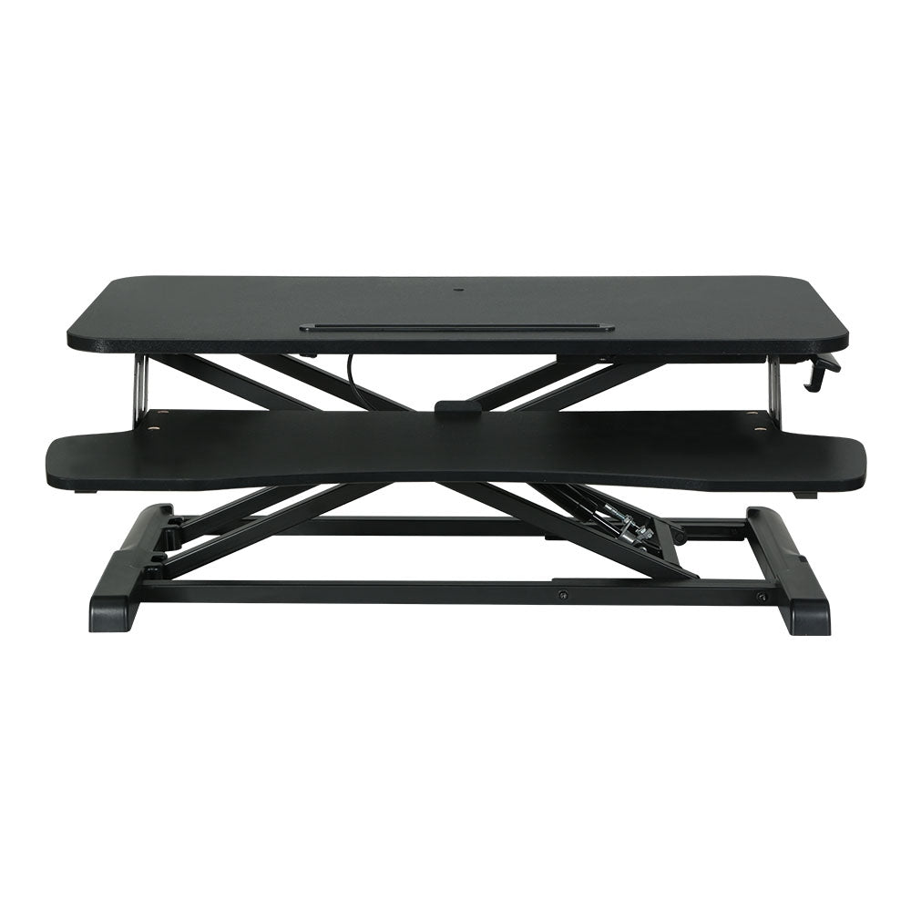 Standing Desk Riser | Height Adjustable | Black | 80CM