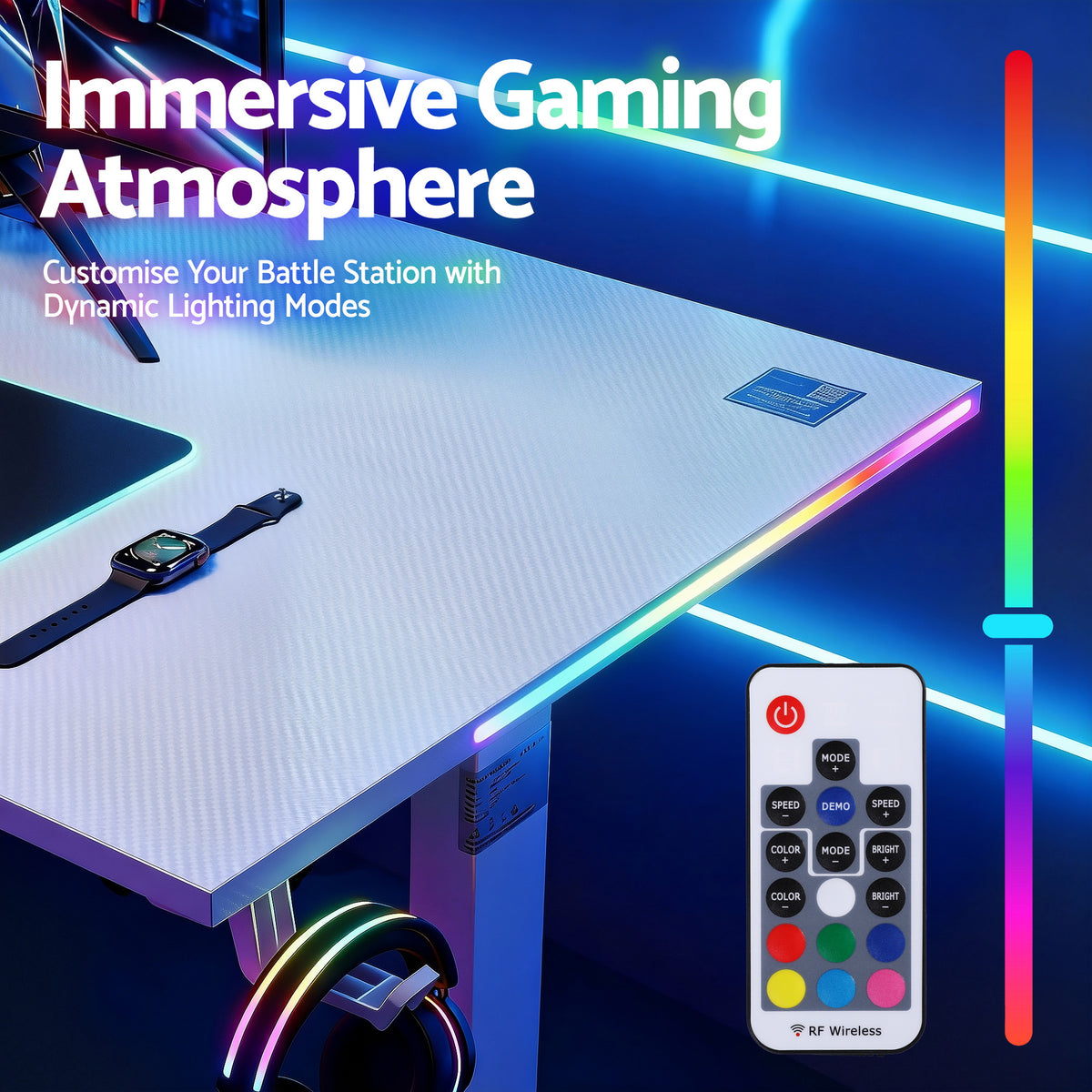 Height Adjustable Standing Desk | 140cm | Gaming & Home Office