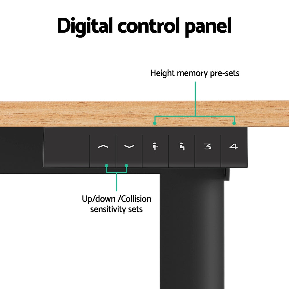 120CM Artiss Electric Standing Desk | Sit Stand Desk | Home Office | Computer Desk