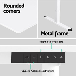 Artiss Electric Standing Desk | Sit Stand Desks | 120CM