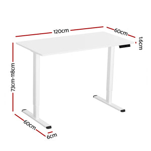 Artiss Electric Standing Desk | Sit Stand Desks | 120CM