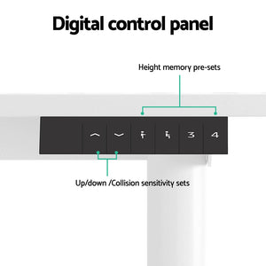 Artiss Electric Standing Desk | Sit Stand Desks | 120CM