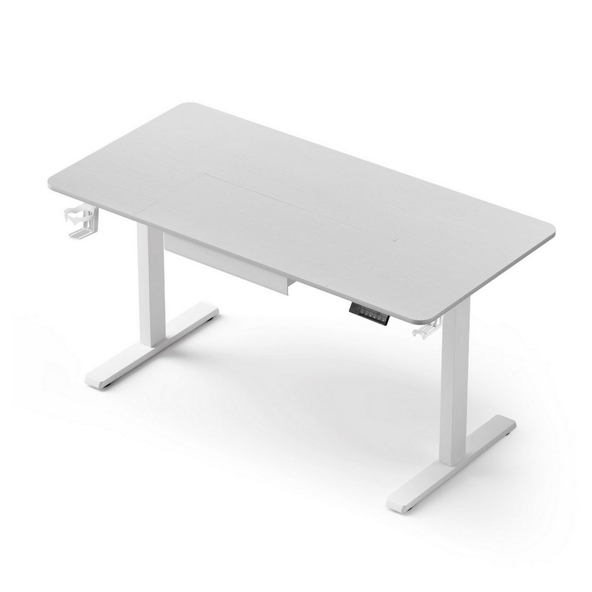 Electric Standing Desk | 140cm | Height Adjustable | Motorised | Drawer