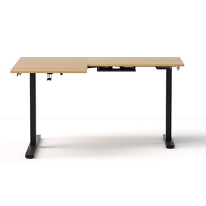 L-Shaped Electric Standing Desk | Motorised Sit-Stand | Height Adjustable