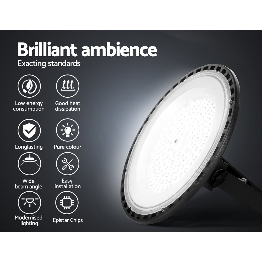 Leier | High Bay Light | LED 100W | Industrial Lamp | Workshop Warehouse Factory Lights