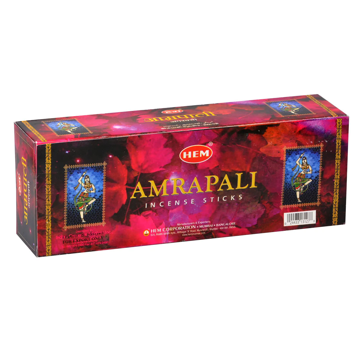 HEM Amrapali Incense Sticks - 120 Sticks