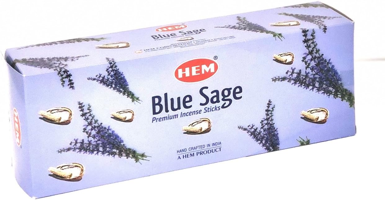 HEM Blue Sage Incense Sticks - 120 Sticks
