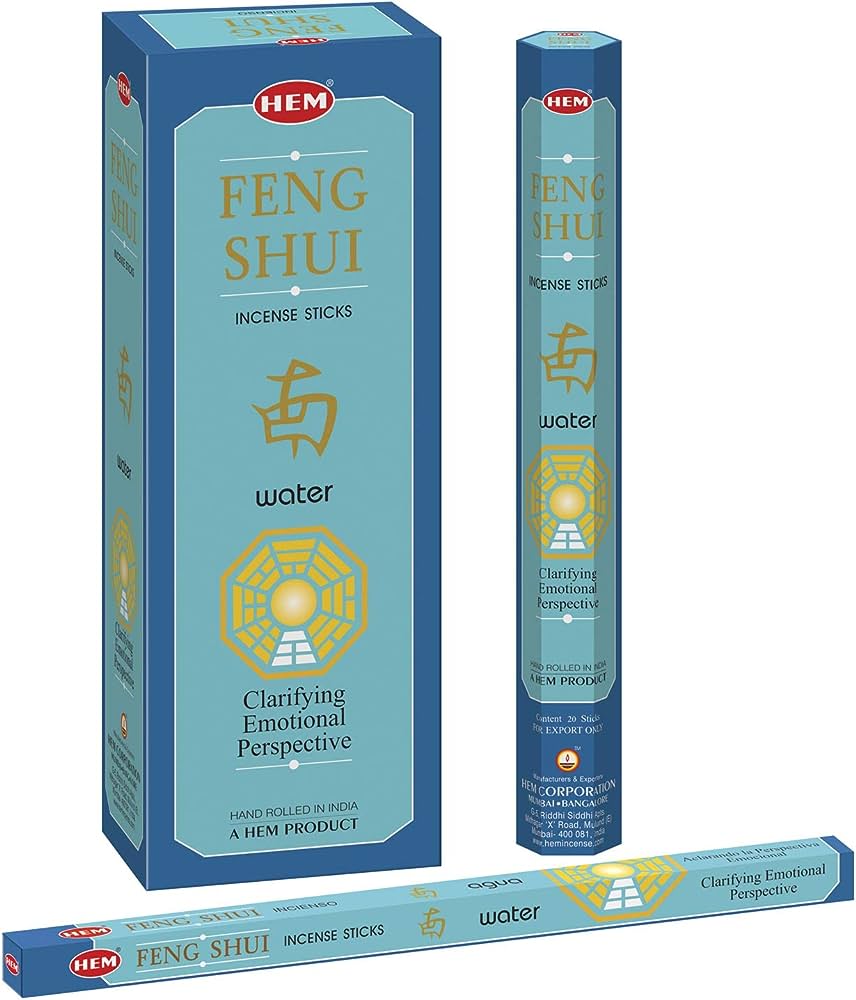 HEM Feng Shui Water Incense Sticks - 120 Sticks