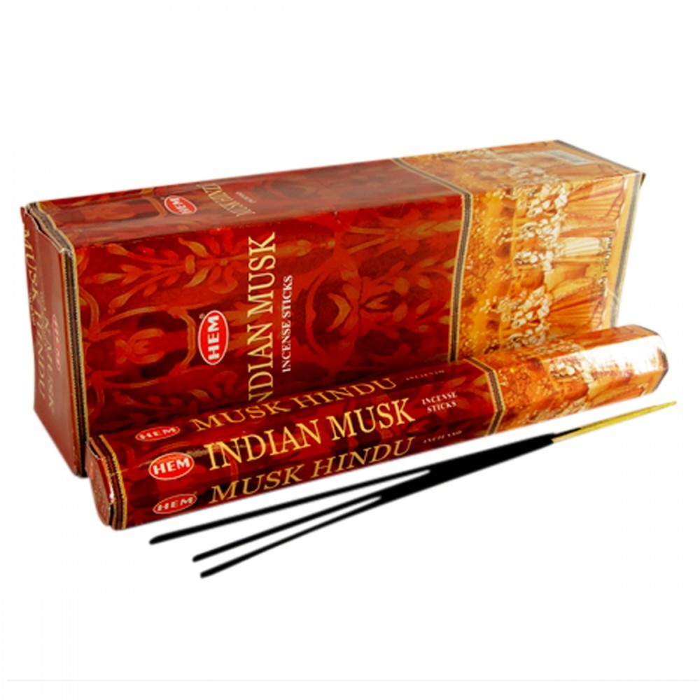 HEM Indian Musk Incense Sticks - 120 Sticks