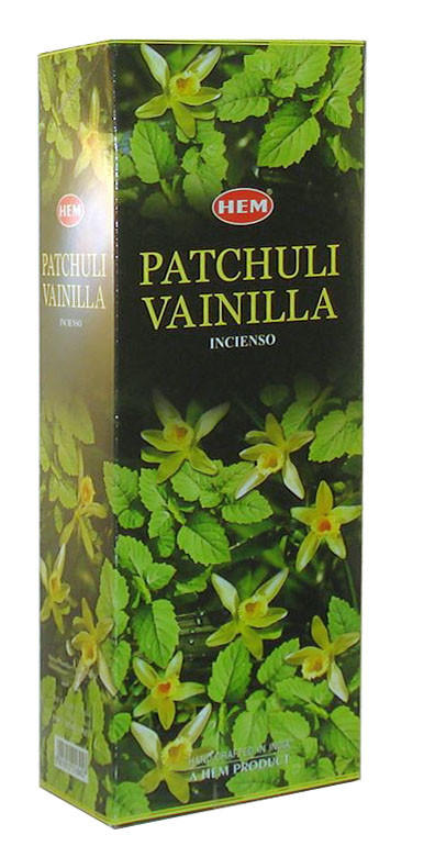 HEM Patchouli Vanilla Incense Sticks - 120 Sticks