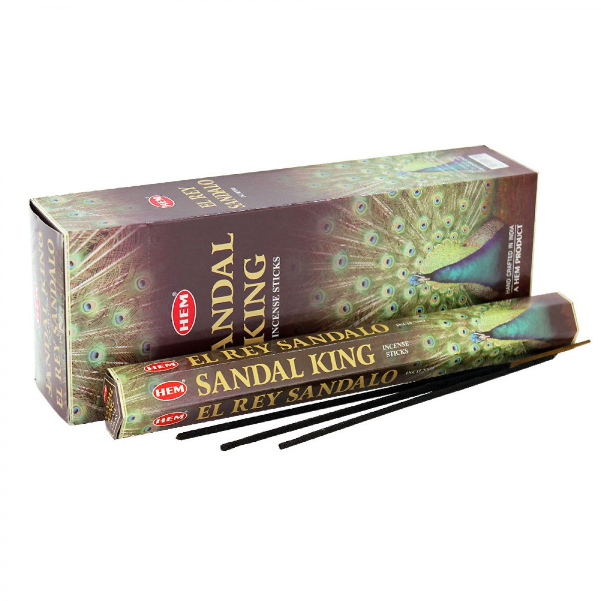 HEM Sandal King Incense Sticks - 120 Sticks