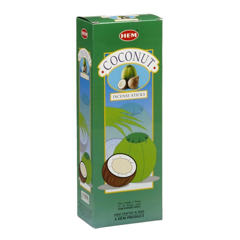 HEM Coconut Incense Sticks - 200 Sticks