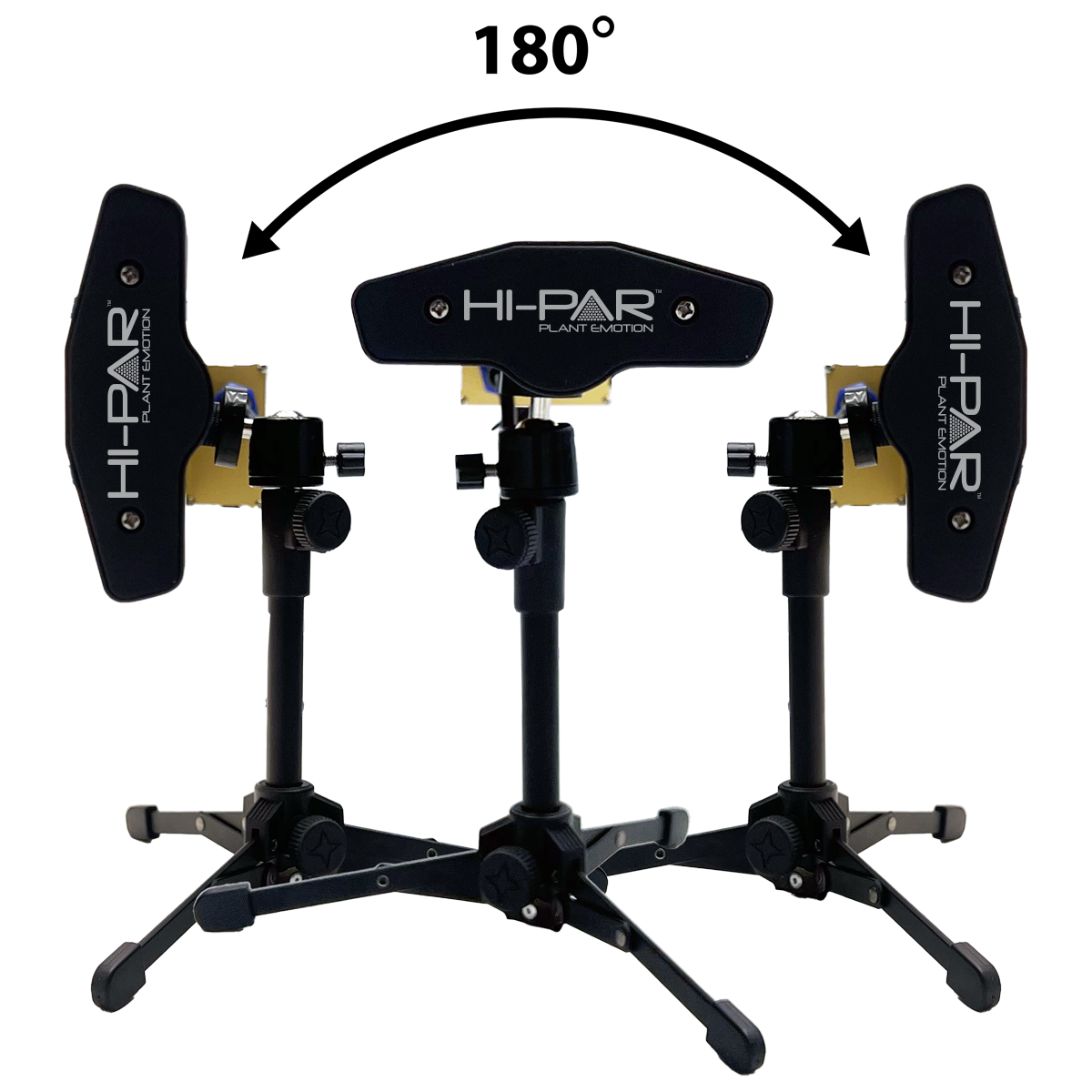 HI-PAR Understorm Under-Canopy LED Grow Light | 200W Full Spectrum | PPF >507 µmol/s | 2.52 µmol/J | IP65 | Includes Manual Dimmer + Stands