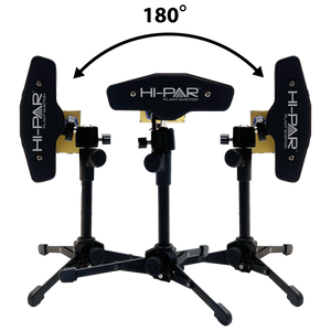 HI-PAR Understorm Under-Canopy LED Grow Light | 200W Full Spectrum | PPF >507 µmol/s | 2.52 µmol/J | IP65 | Includes Manual Dimmer + Stands