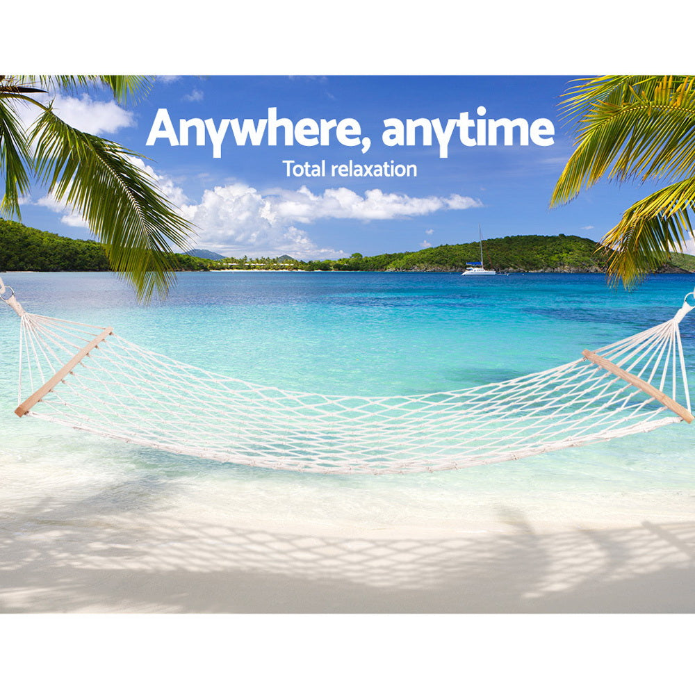 Gardeon Hammock Bed | Outdoor Chair | Camping Hammocks | Hanging Mesh