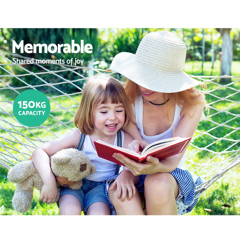 Gardeon Hammock Bed | Outdoor Chair | Camping Hammocks | Hanging Mesh