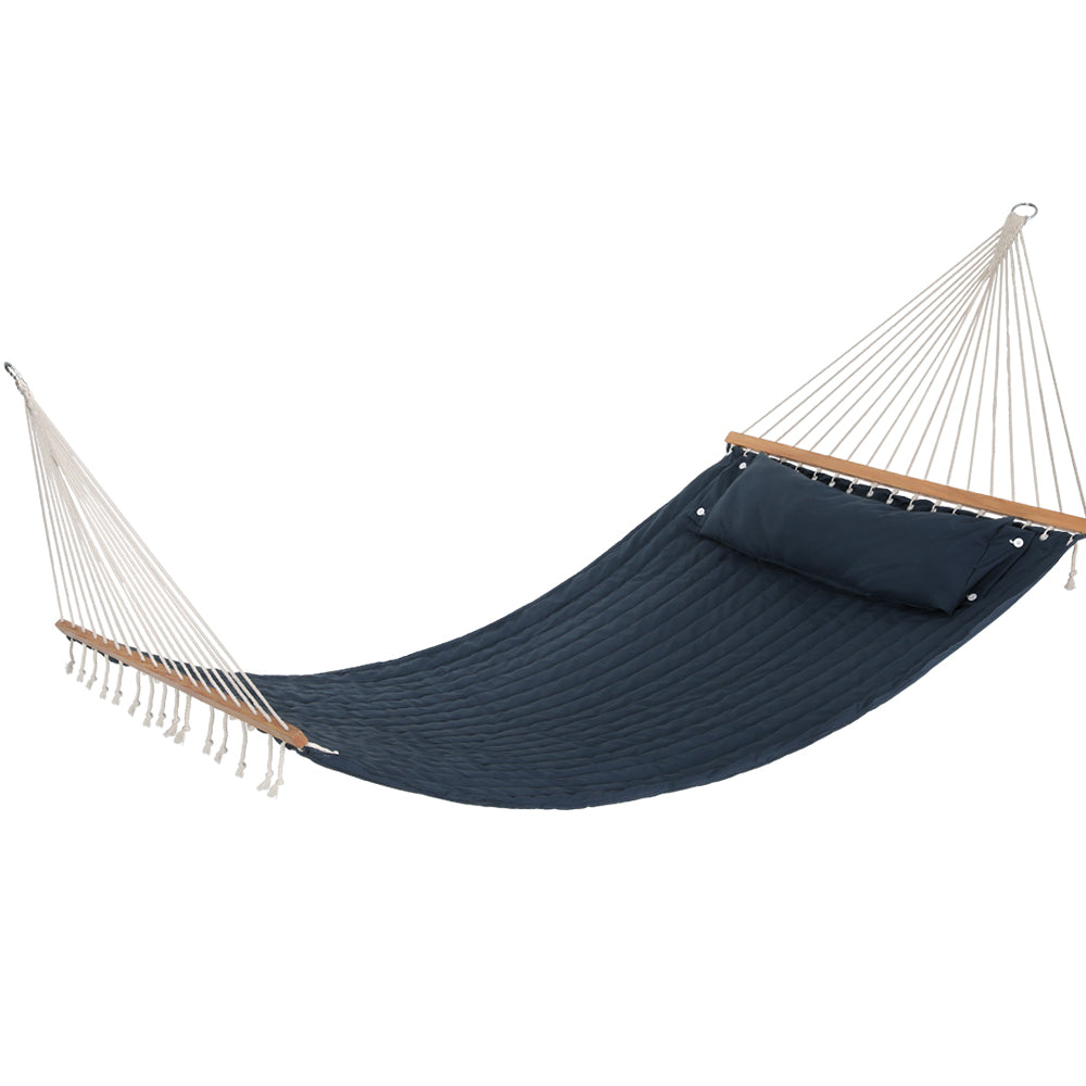 Gardeon Hammock Bed | Outdoor Portable Hanging Chair | Camping | Blue