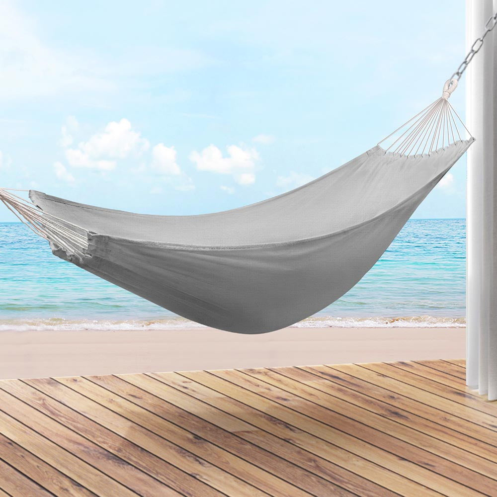 Hammock Bed | Travel Bag | Outdoor Lounge Chair | Grey