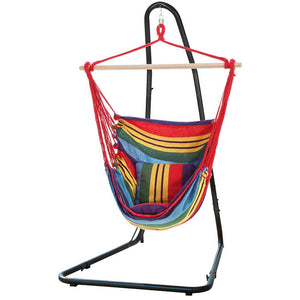 Hammock Chair + Steel Stand | Heavy Duty Outdoor Set
