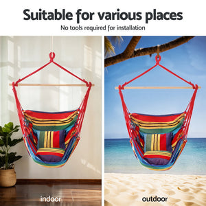 Hammock Chair + Steel Stand | Heavy Duty Outdoor Set