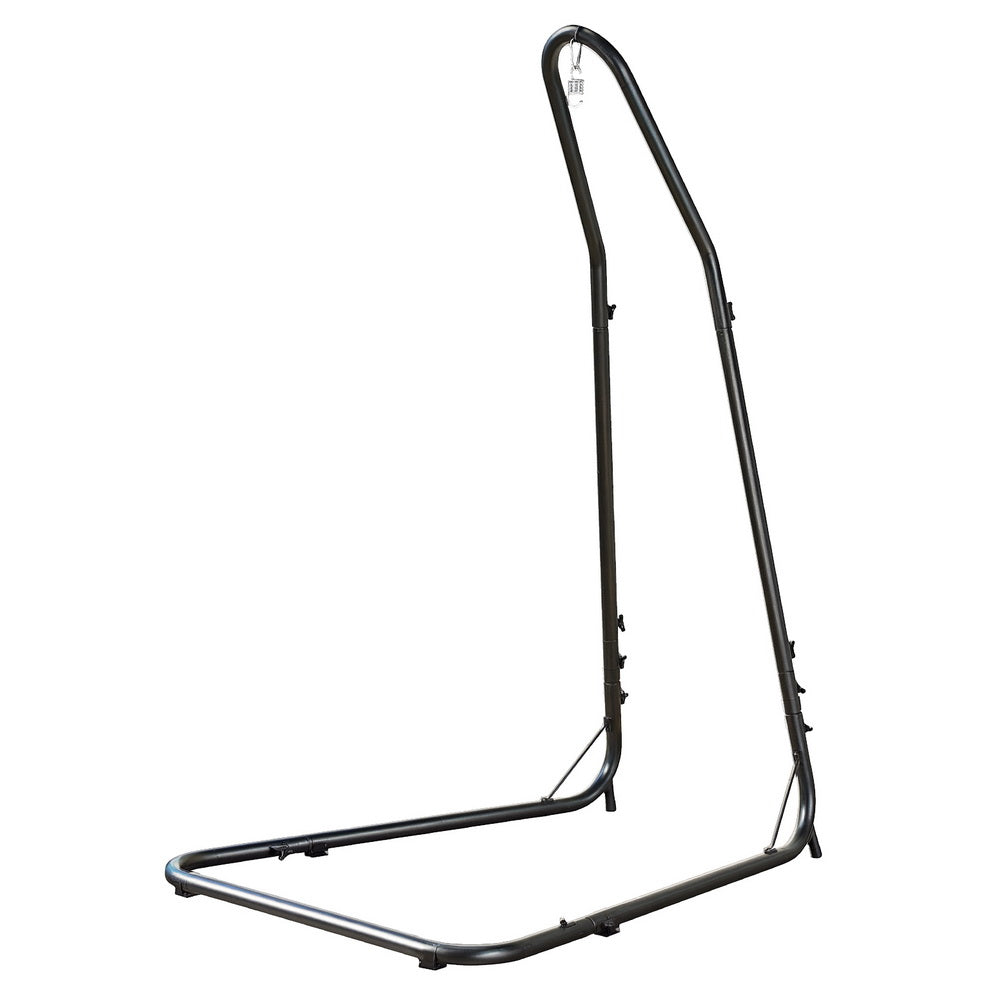 Hammock Chair Stand | Heavy Duty Steel Frame | Black Finish