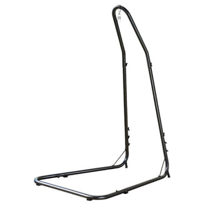 Hammock Chair Stand | Heavy Duty Steel Frame | Black Finish