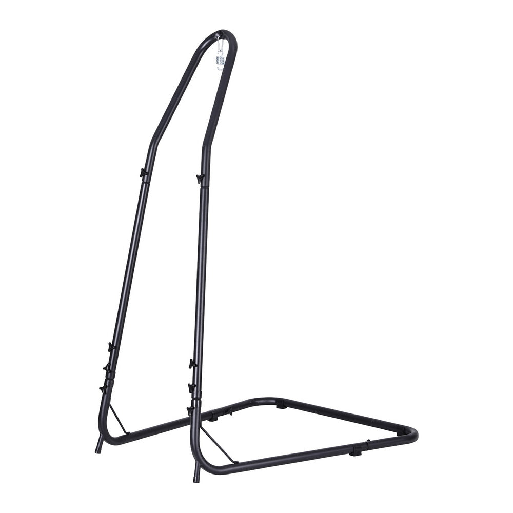 Hammock Chair Stand | Heavy Duty Steel Frame | Black Finish