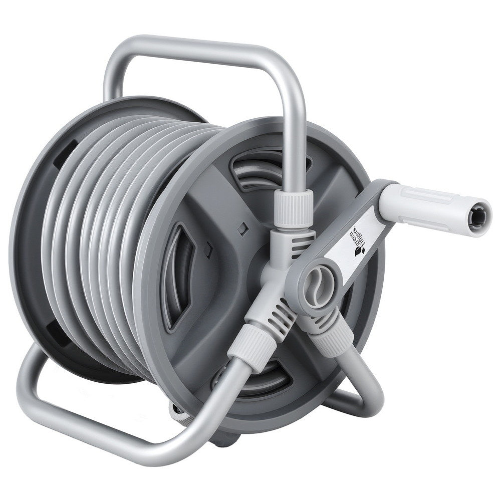 Retractable Garden Hose Reel | 20m | 1/2" Heavy Duty Hose | Auto Rewind
