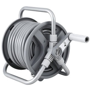 Retractable Garden Hose Reel | 20m | 1/2" Heavy Duty Hose | Auto Rewind