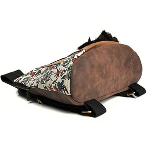 Unique Hippie Styled Bag | Hand Made | Wooden Beaded Tassels