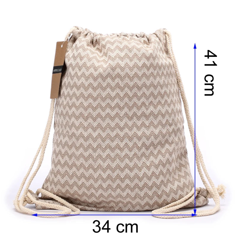 Premium Elegant Gypsy Rucksack Draw String Bags