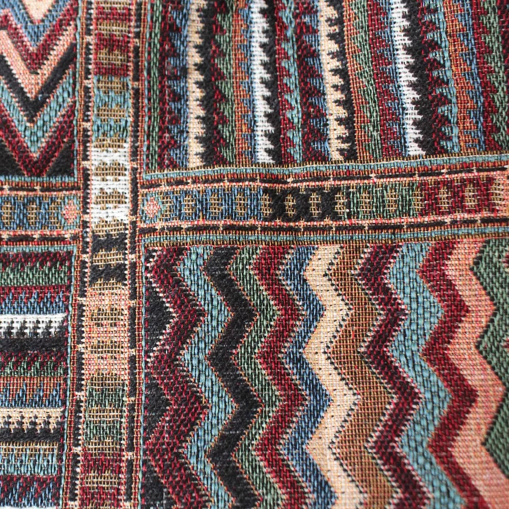 New Women's Fabric Draw String Gypsy Styled Backpack - Various Styles