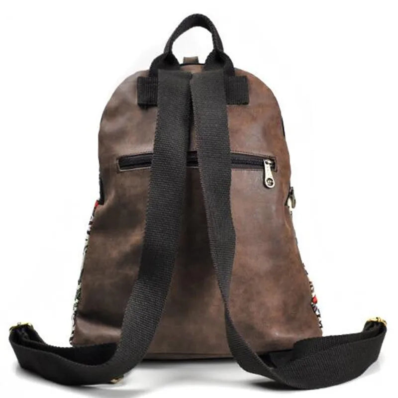 Unique Hippie Styled Bag | Hand Made | Wooden Beaded Tassels