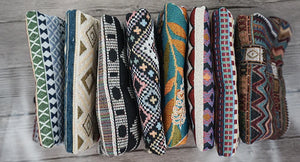 New Women's Fabric Draw String Gypsy Styled Backpack - Various Styles