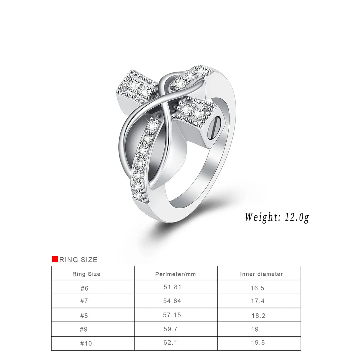 Cross Cremation Urn Finger Ring for Ashes | Stainless Steel