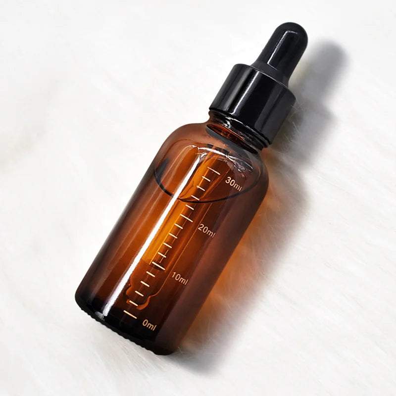 Amber Glass Oil Dropper Bottles With Scale | 5ml - 100ml Sizes