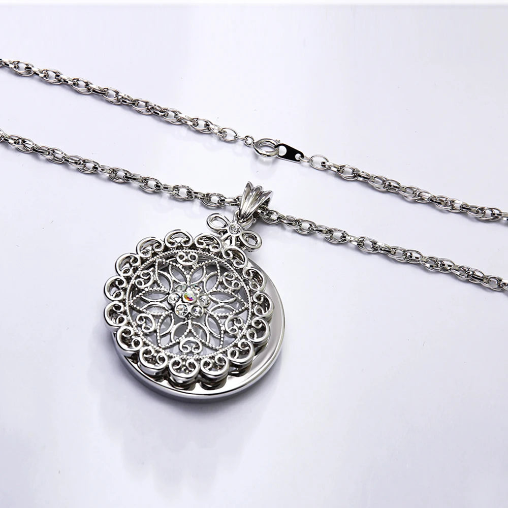 Beautiful Hippie Styled Flower Of Life Necklace