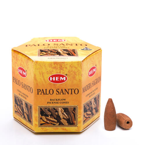 Hem Palo Santo Backflow Incense Cones | Pack Of 40
