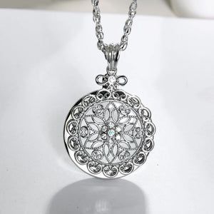 Beautiful Hippie Styled Flower Of Life Necklace