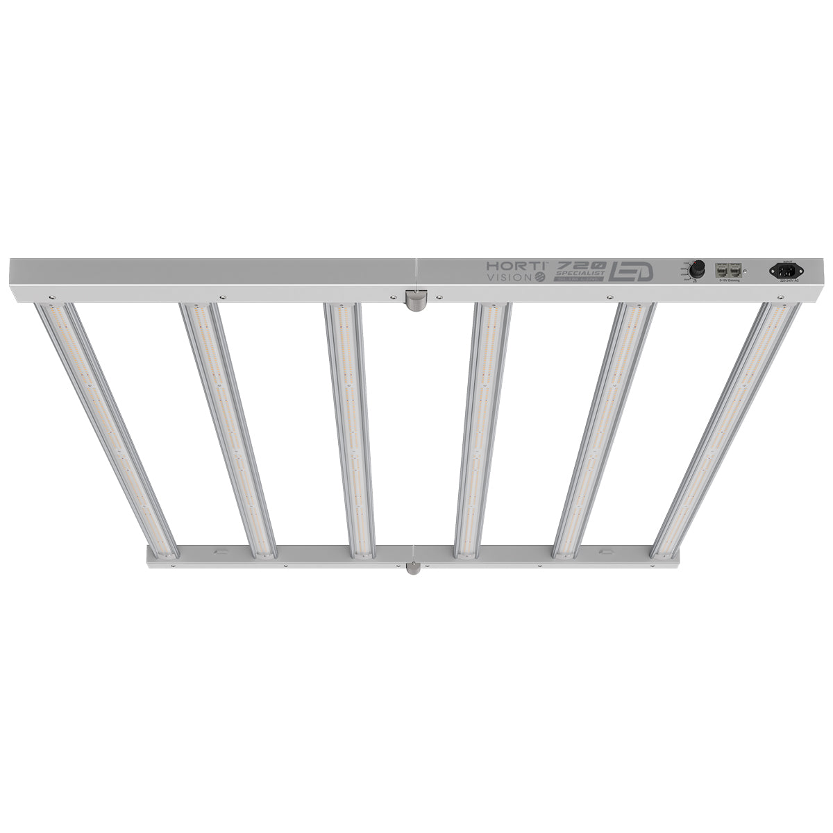 Horti-Vision 720W Slim Line LED Grow Light | Full Spectrum | PPF 1944 µmol/s | 2.7 µmol/J | Dimmable 290–720W