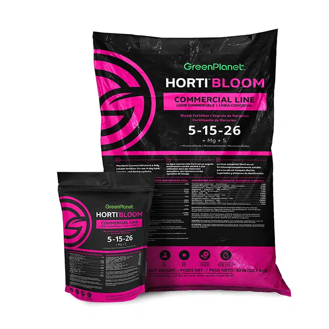 Horti Bloom 5-15-26 + Mg + S + Micronutrients | Early to Mid-Flower Nutrient Formula