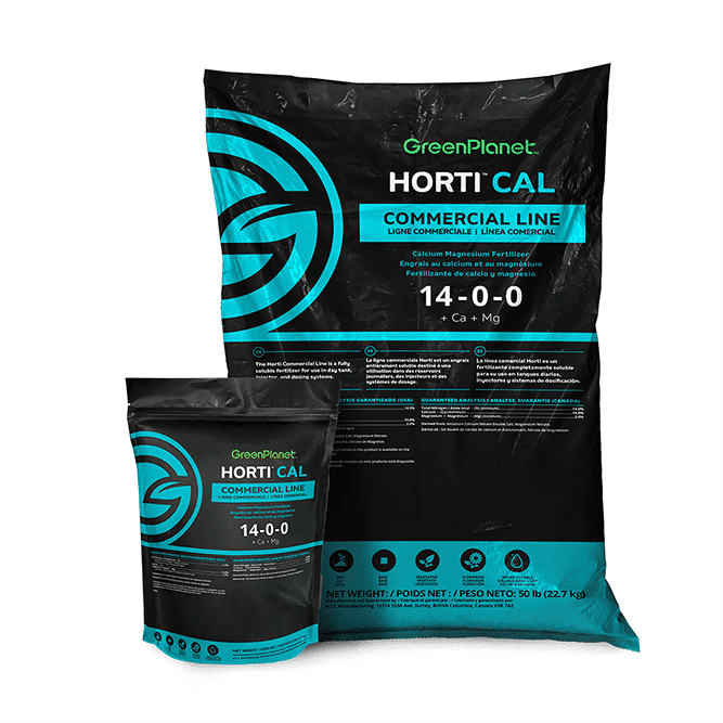Horti Cal 14-0-0 + Ca + Mg | Nitrogen, Calcium & Magnesium Supplement for Full Growth Cycle Support