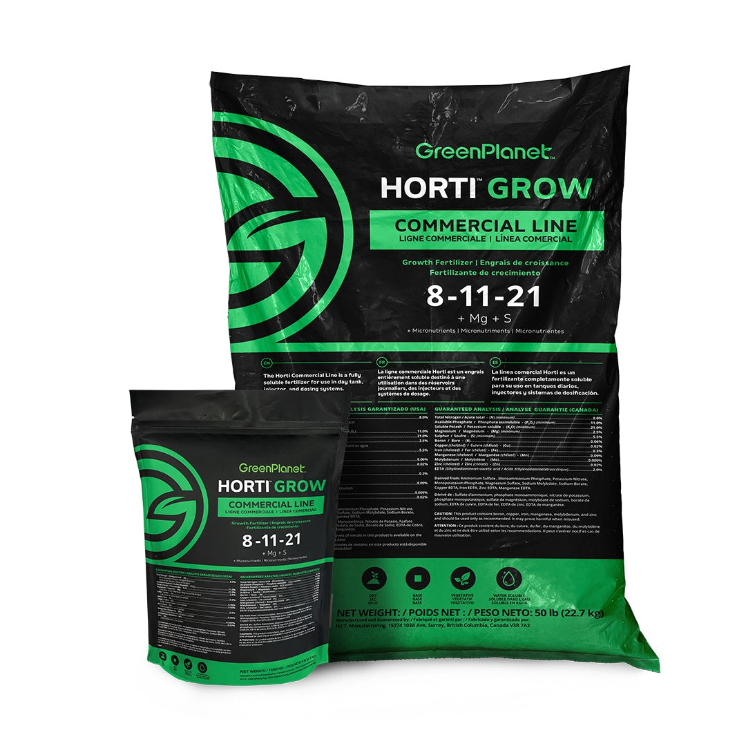 Horti Grow 8-11-21 + Mg + S + Micronutrients | Vegetative Stage Nutrient Formula