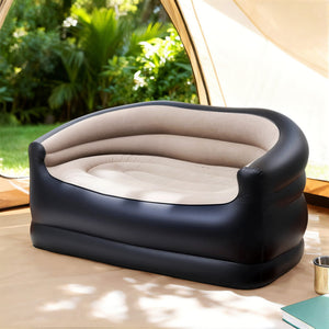 Inflatable Air Sofa | 2 Seater Outdoor Couch | Includes Pump