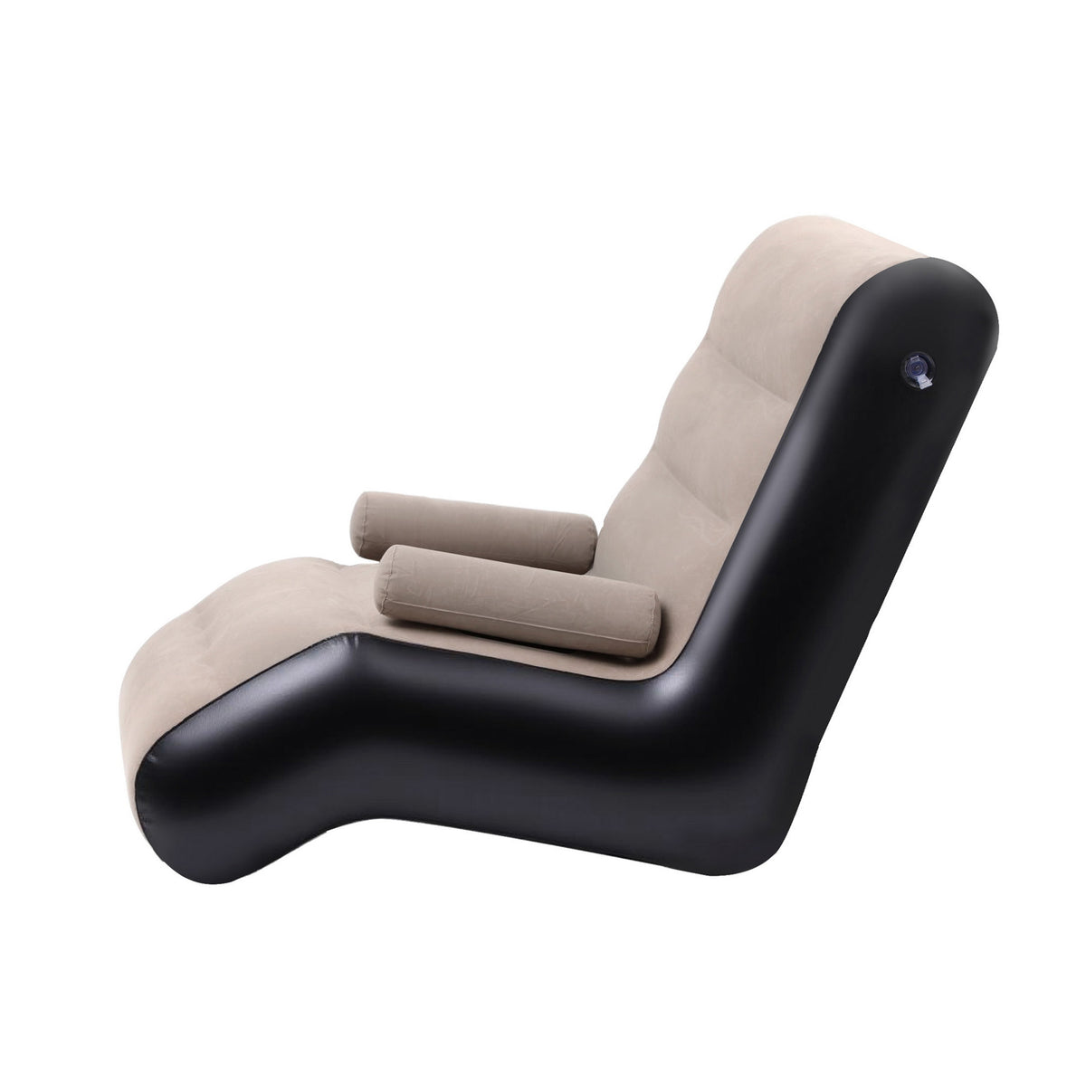 Inflatable Sun Lounger Chair | Blow Up Air Sofa | Camping | Includes Pump