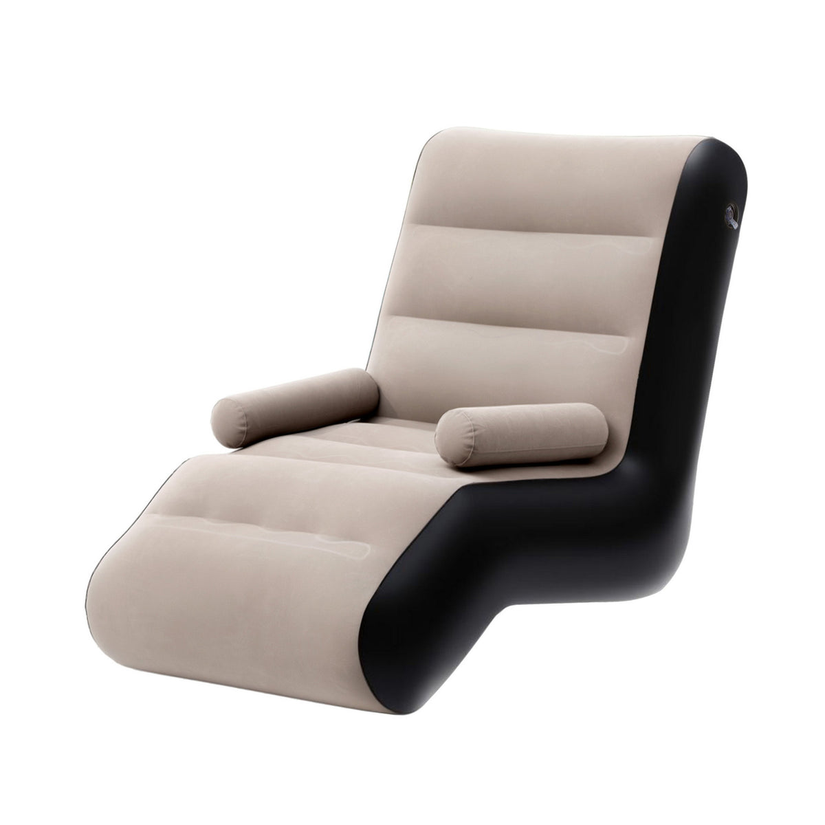 Inflatable Sun Lounger Chair | Blow Up Air Sofa | Camping | Includes Pump