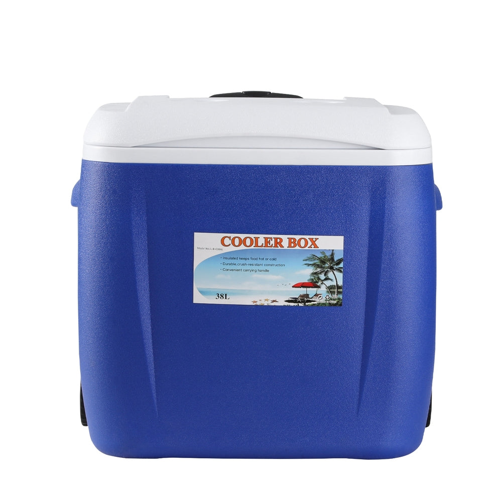 Glacio Ice Cooler Box | 38L Portable with Wheels | Camping Fridge