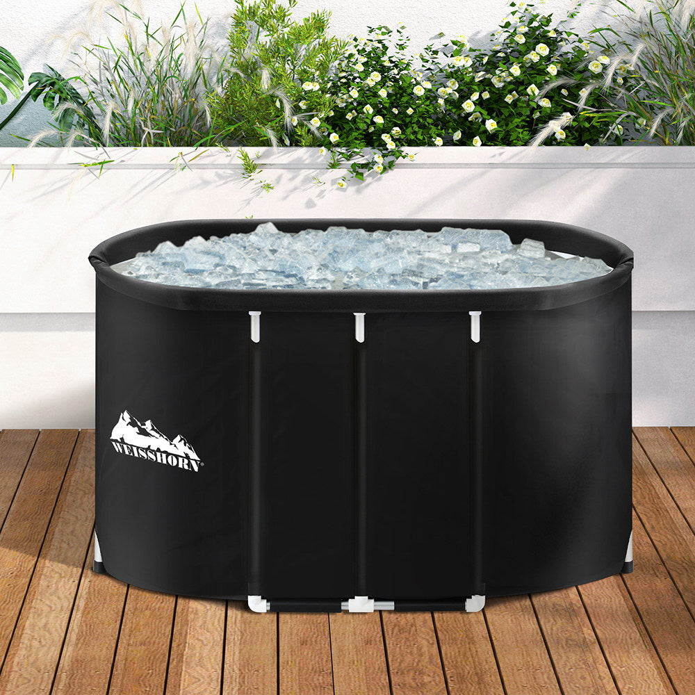 Portable | Ice Bath Tub | 120x70x70CM | Inflatable Cold Water | Folding Bathtub | Spa Massage